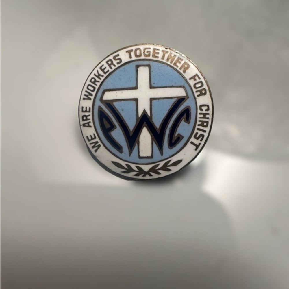 PWC We Are Working Together For Christ Lapel Pin - Lutheran Ministries